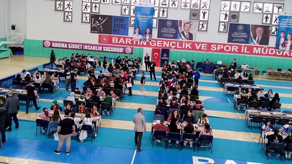 Okulumuz Bartın'da Satranç Turnuvasında